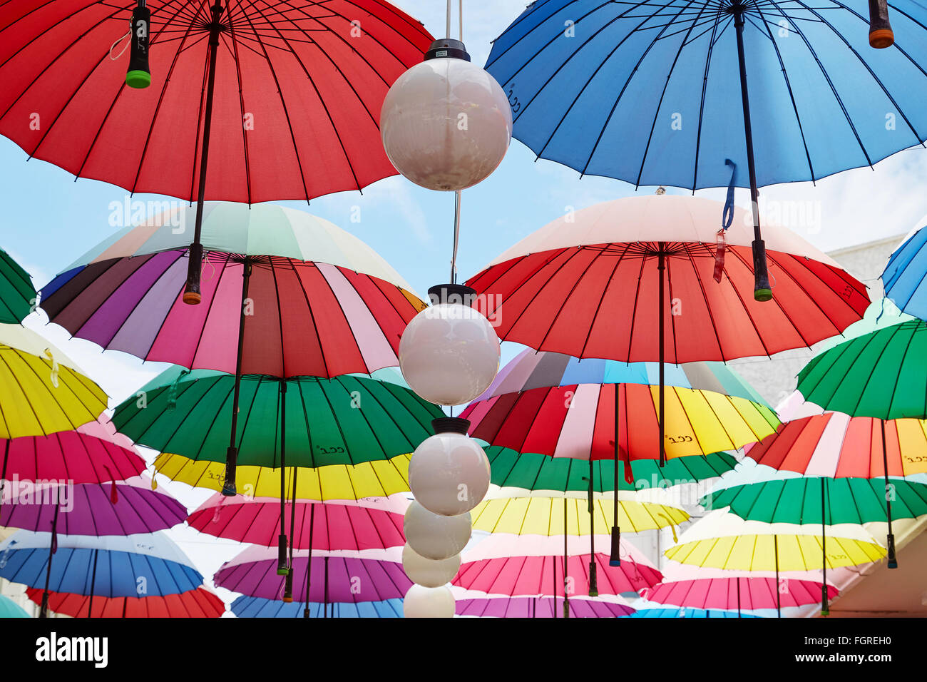 Hanging umbrella hires stock photography and images Alamy