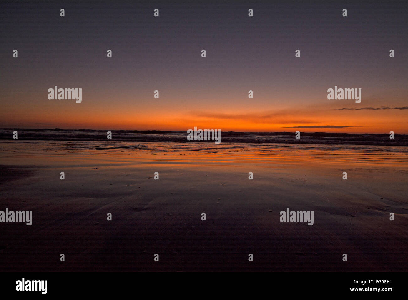 Sunset at Cable Beach in Broome, a coastal, pearling and tourist town