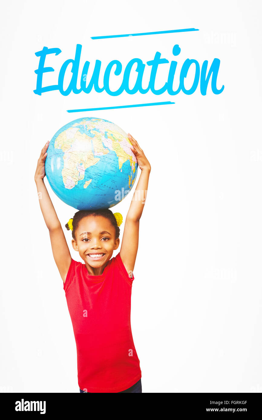 Education against white background with Stock Photo Alamy