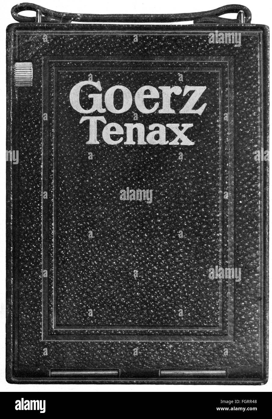 advertising, photography, promotional leaflet for 'Goerz Tenax' cameras, Berlin, front page, 1912, Additional-Rights-Clearences-Not Available Stock Photo