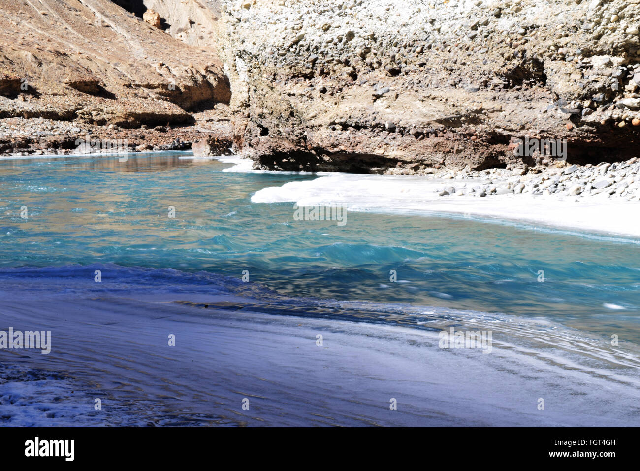 Beautiful frozen river river hi-res stock photography and images - Alamy