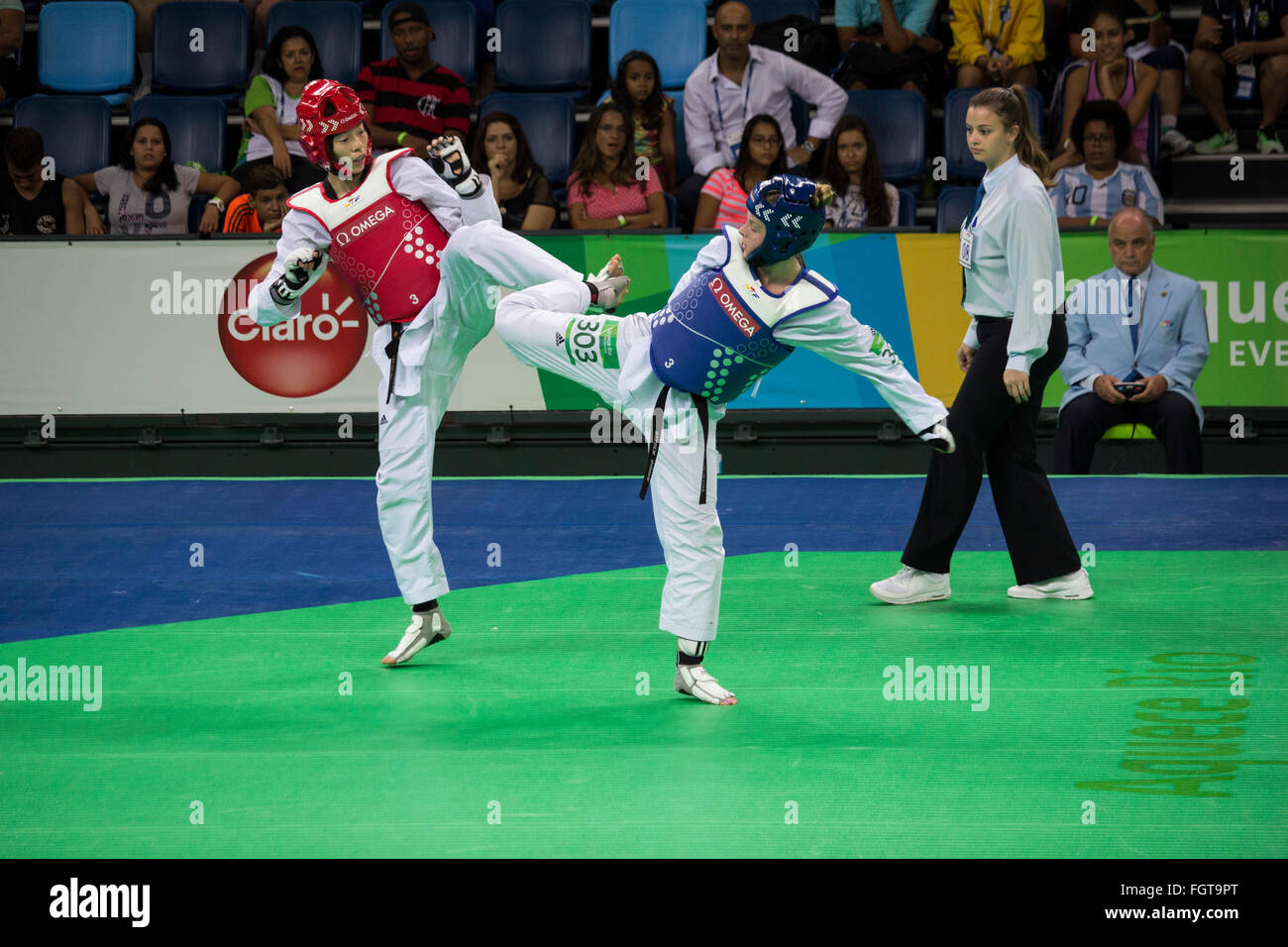 Rio de Janeiro, Brazil, 21 February 2016: Rio 2016 Olympic Park holds a ...