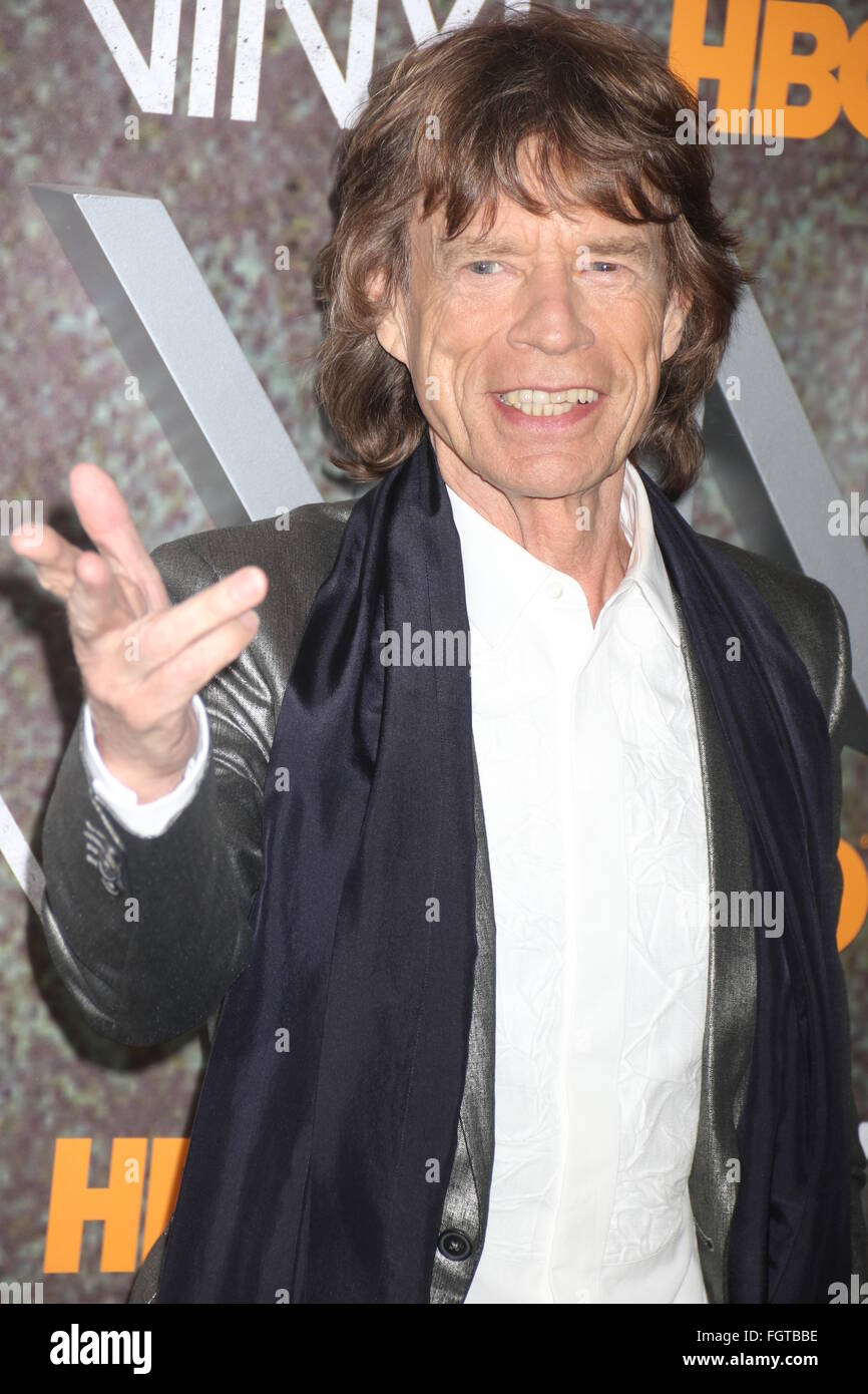 HBO's 'Vinyl' series premiere Arrivals Featuring Mick Jagger Where