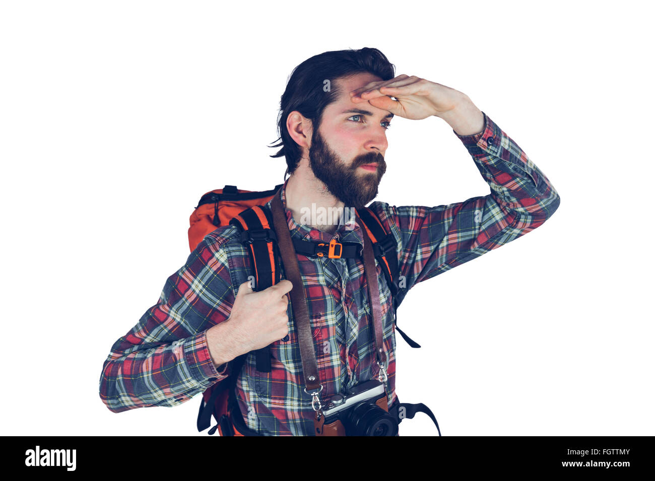 Young white male adventurer hi-res stock photography and images - Alamy