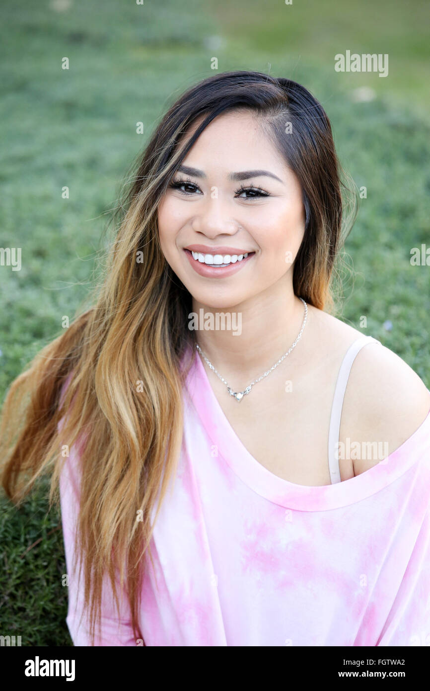 American singer and songwriter Jessica Sanchez attends Indulge House