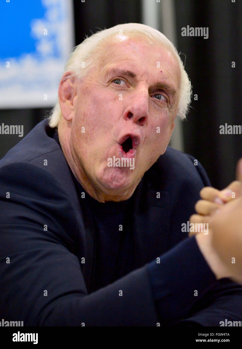 Magic City Comic Con held at Miami Airport Convention Center - Day 2  Featuring: Ric Flair Where: Miami, Florida, United States When: 16 Jan 2016 Stock Photo