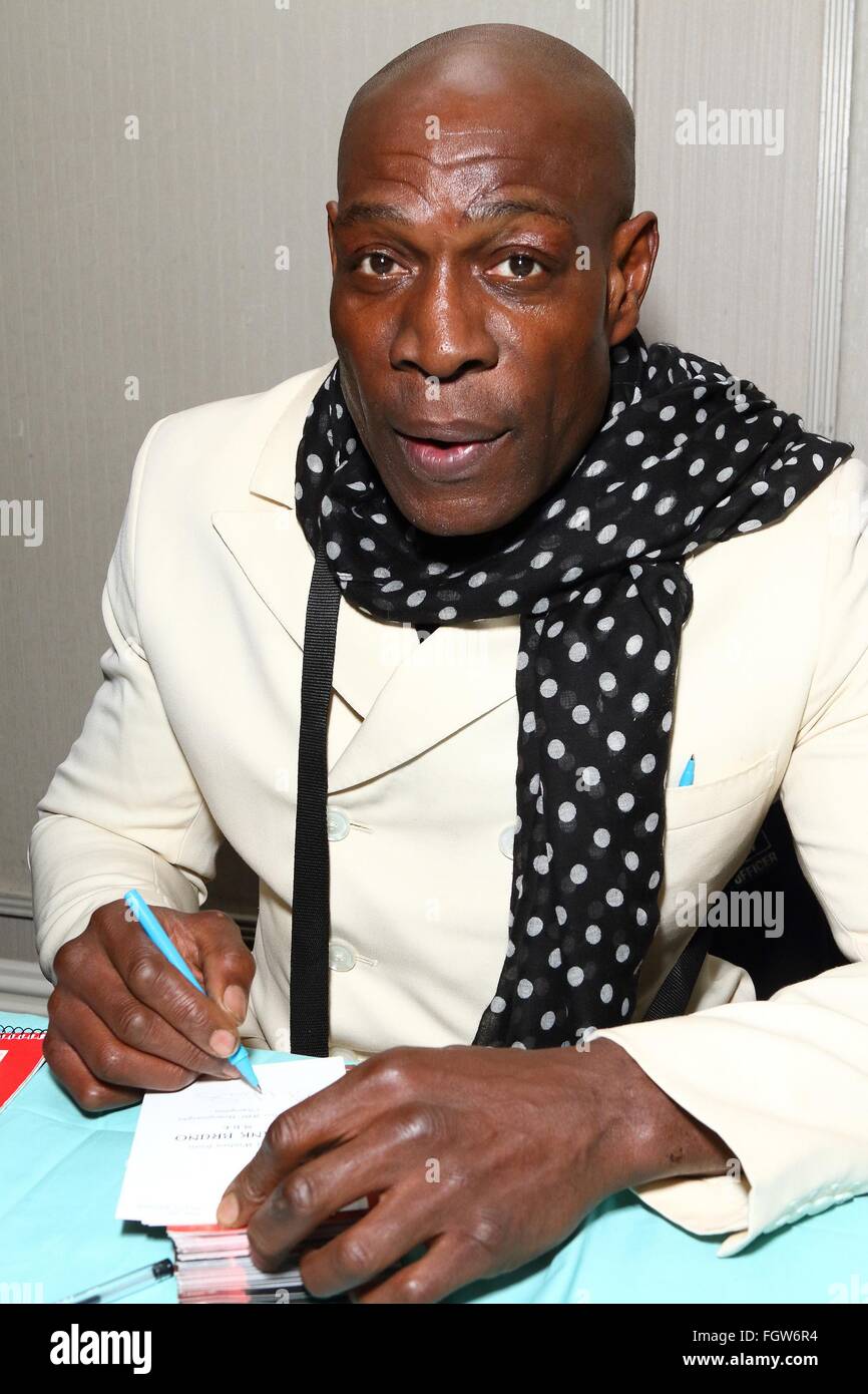 London Taxi Drivers Fund for Underprivileged Children 'Mad Hatters Tea Party' at The Grosvenor Hotel  Featuring: Frank Bruno Where: London, United Kingdom When: 17 Jan 2016 Stock Photo