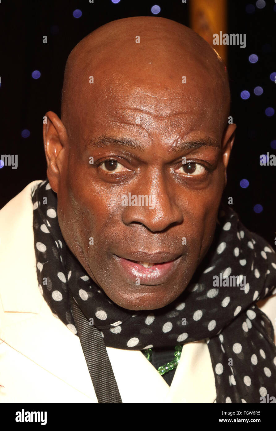 London Taxi Drivers Fund for Underprivileged Children 'Mad Hatters Tea Party' at The Grosvenor Hotel  Featuring: Frank Bruno Where: London, United Kingdom When: 17 Jan 2016 Stock Photo