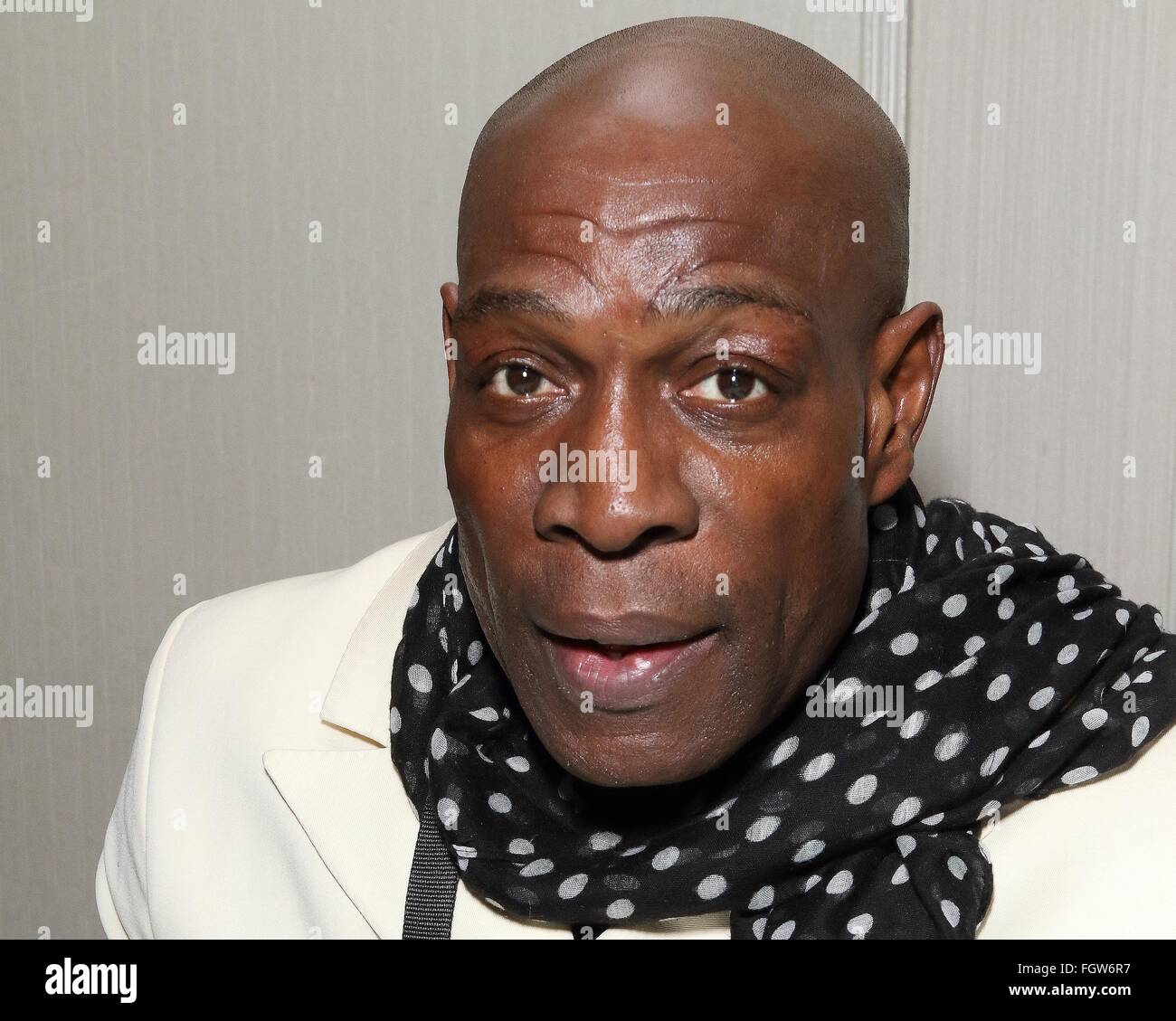 London Taxi Drivers Fund for Underprivileged Children 'Mad Hatters Tea Party' at The Grosvenor Hotel  Featuring: Frank Bruno Where: London, United Kingdom When: 17 Jan 2016 Stock Photo