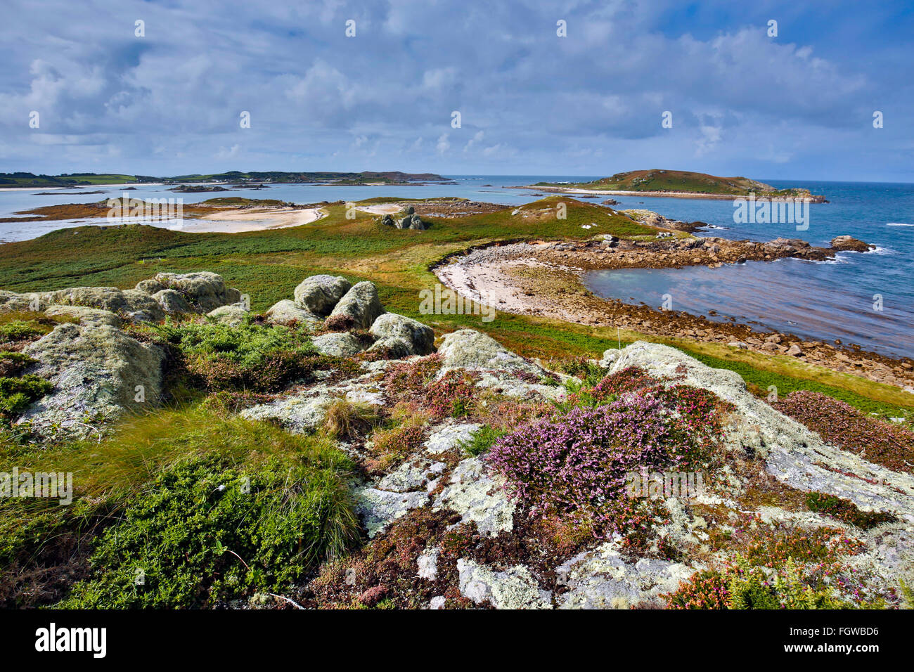 Tean; Scilly Isles; UK Stock Photo