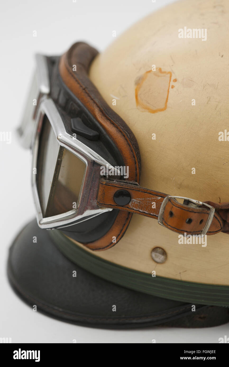 motorcycle helm Stock Photo