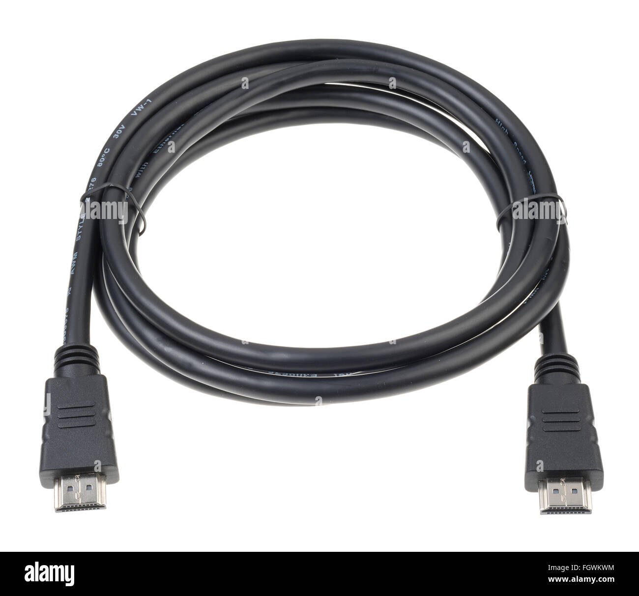 HDMI cable Stock Photo
