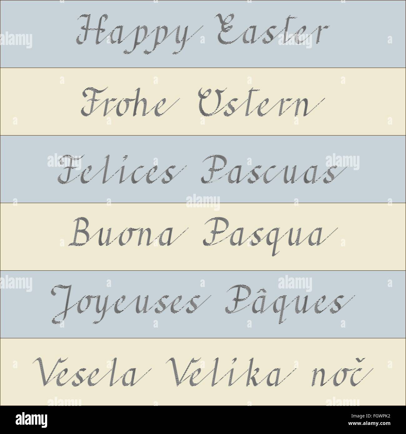 Happy easter in latin image