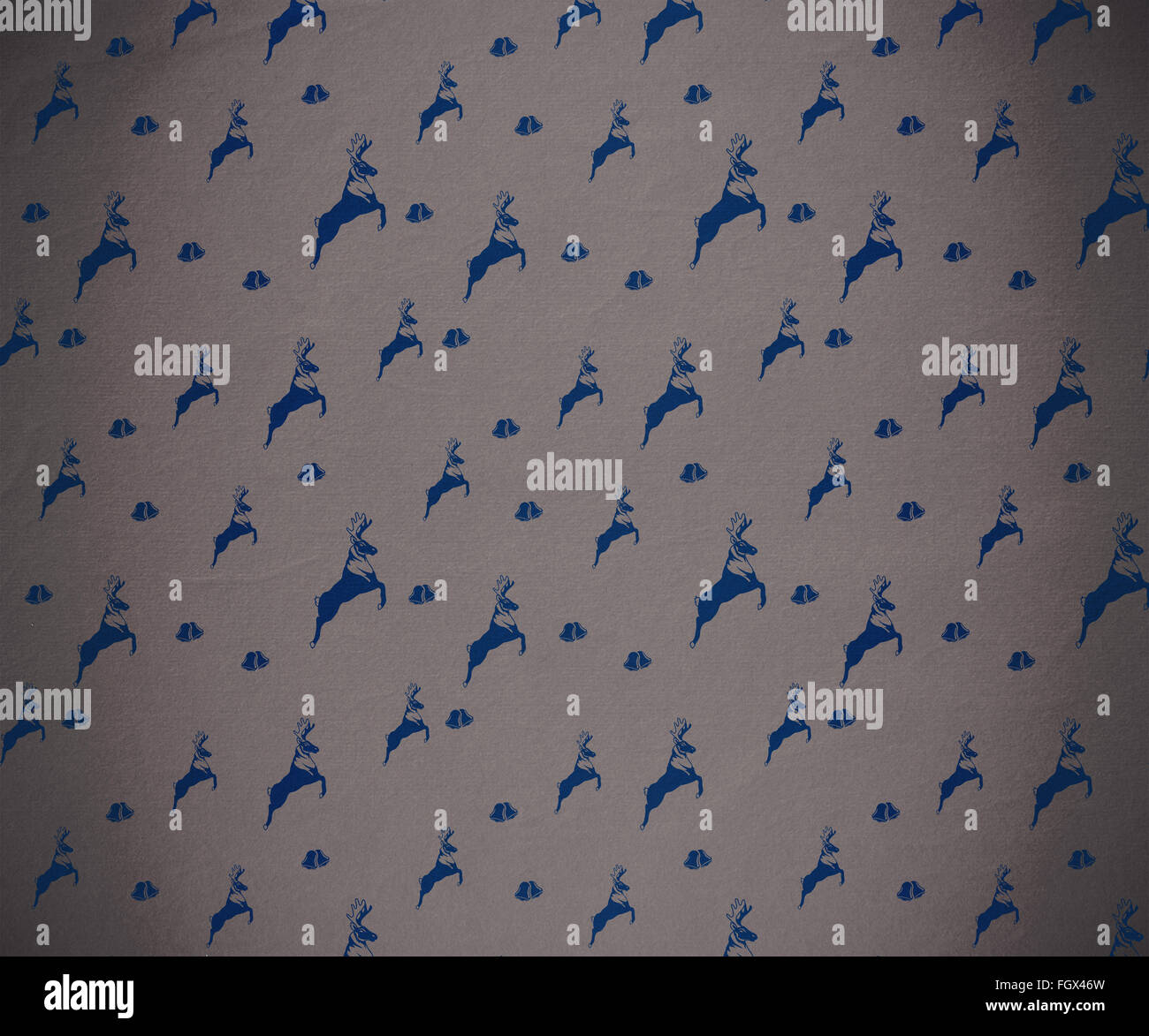 Reindeer pattern wallpaper Stock Photo - Alamy