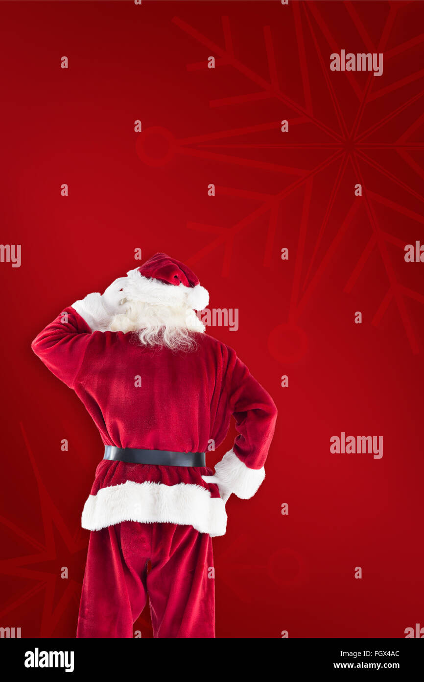 Composite image of santa claus Stock Photo - Alamy