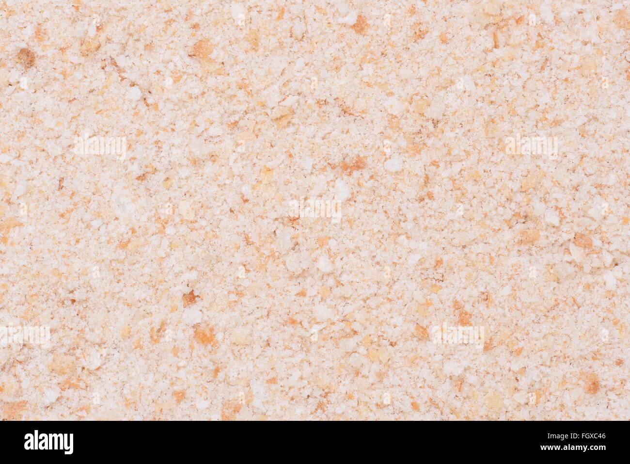 Homemade Bread Crumbs as background Stock Photo