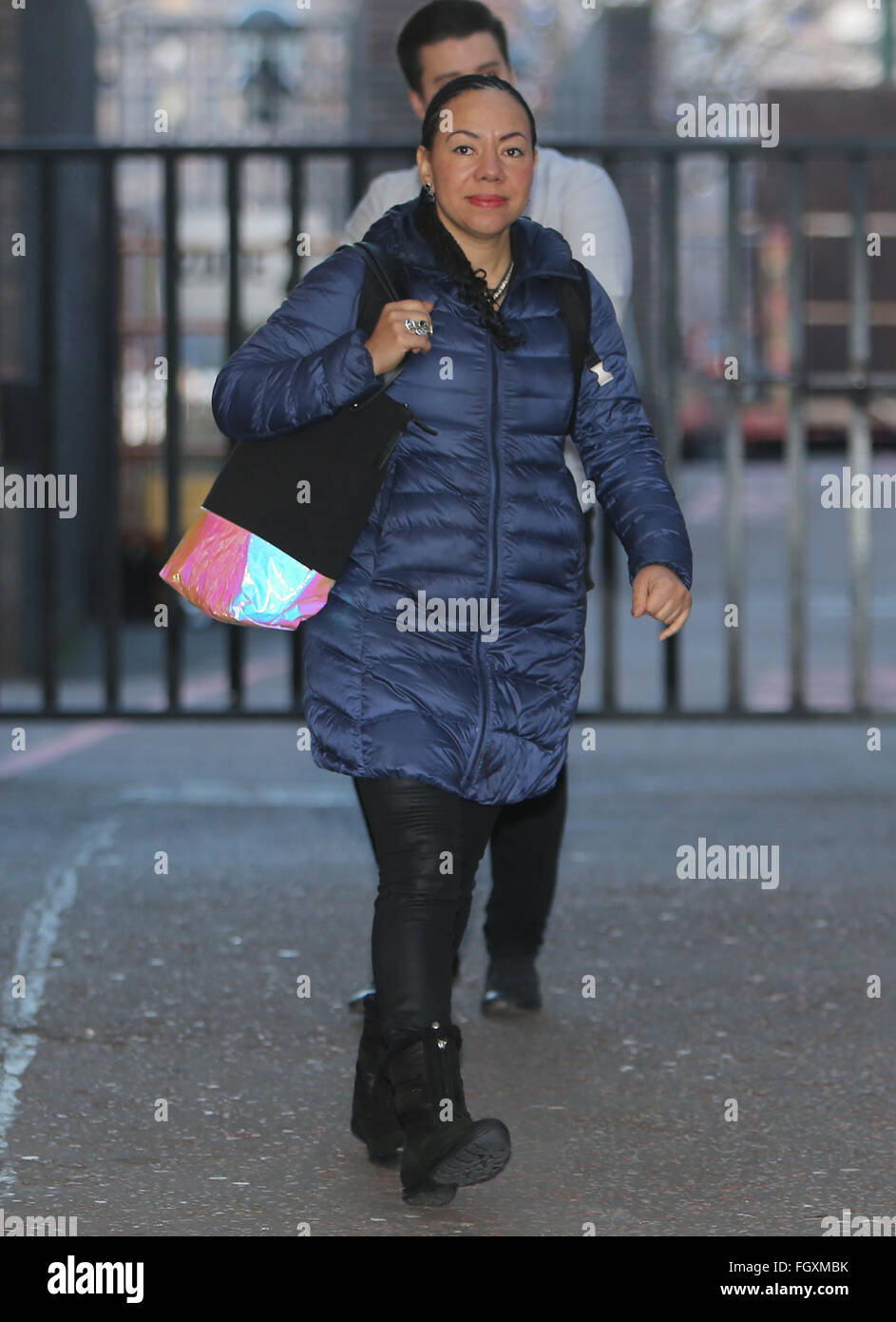 Ooma King outside ITV Studios today  Featuring: Oona King Where: London, United Kingdom When: 19 Jan 2016 Stock Photo