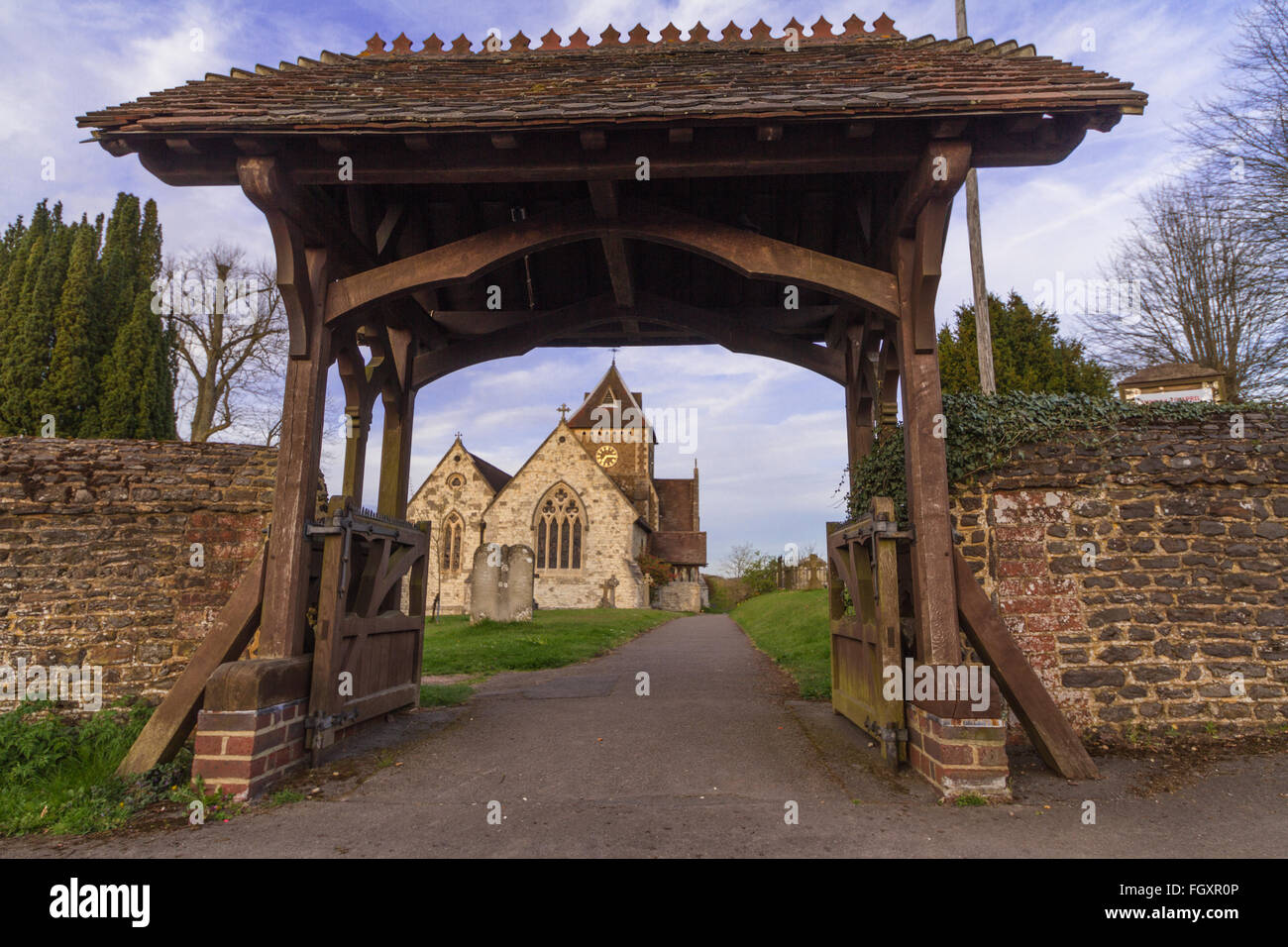 Lynch gate hi-res stock photography and images - Alamy