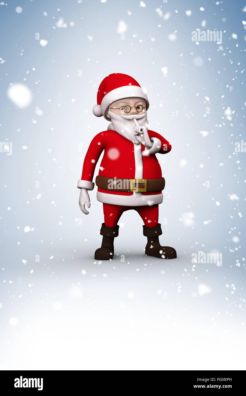 secret santa cartoon high resolution stock photography and images alamy