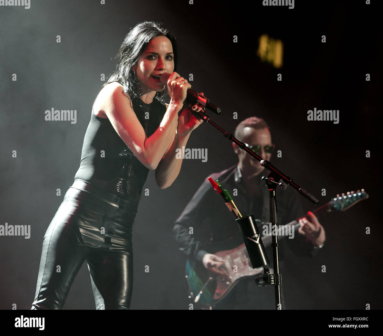 The Corrs Performing Live On Stage At The Genting Arena, Birmingham 