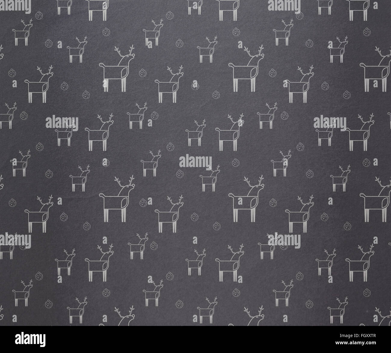 Reindeer pattern wallpaper Stock Photo - Alamy
