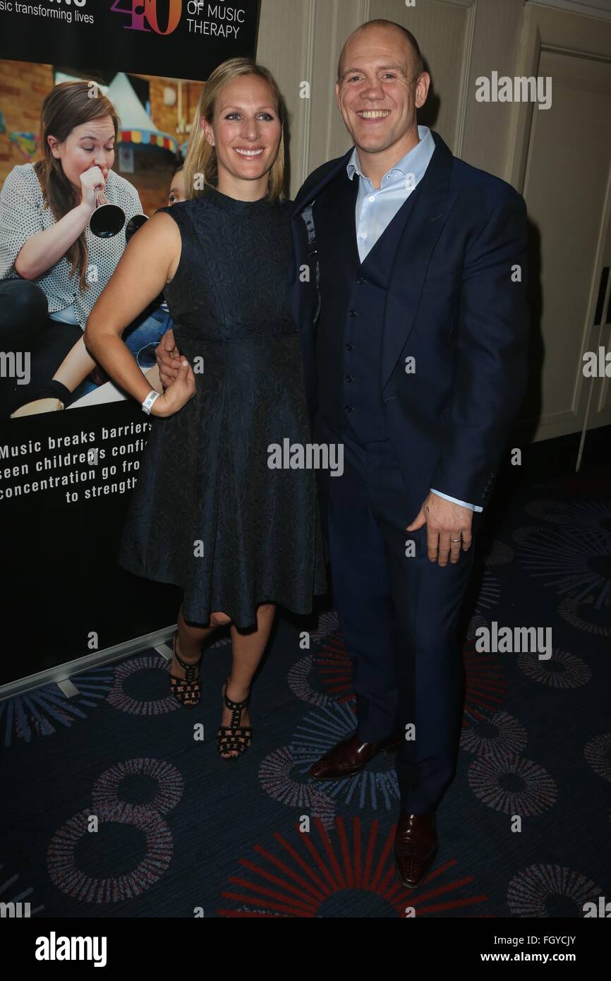 Guests attend Nordoff Robbins Six Nations Rugby Dinner Featuring: Zara