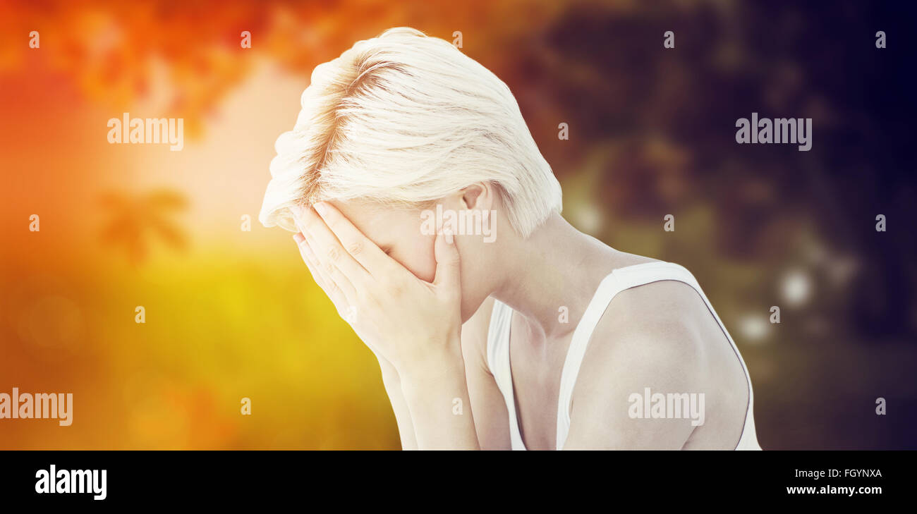 Red head crying hi-res stock photography and images - Alamy