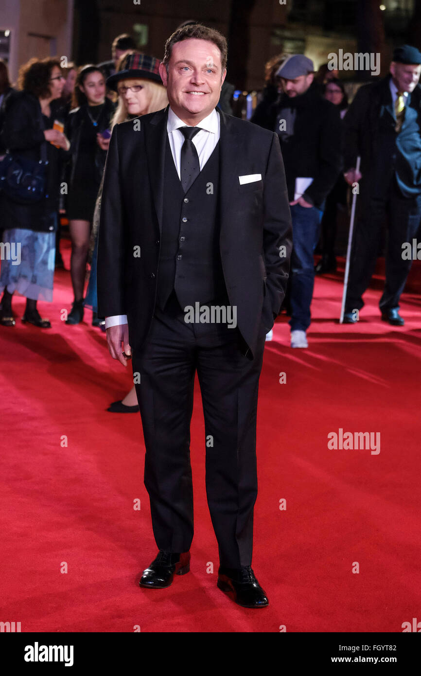 The World Premiere of Grimsby on 22/02/2016 at ODEON Leicester Square, London. Pictured: John Thompson. Picture by Julie Edwards/Alamy Live News Stock Photo