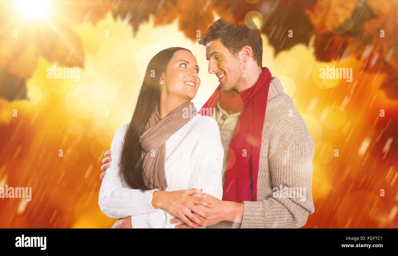 Young couple hugging abstract hi-res stock photography and images - Alamy