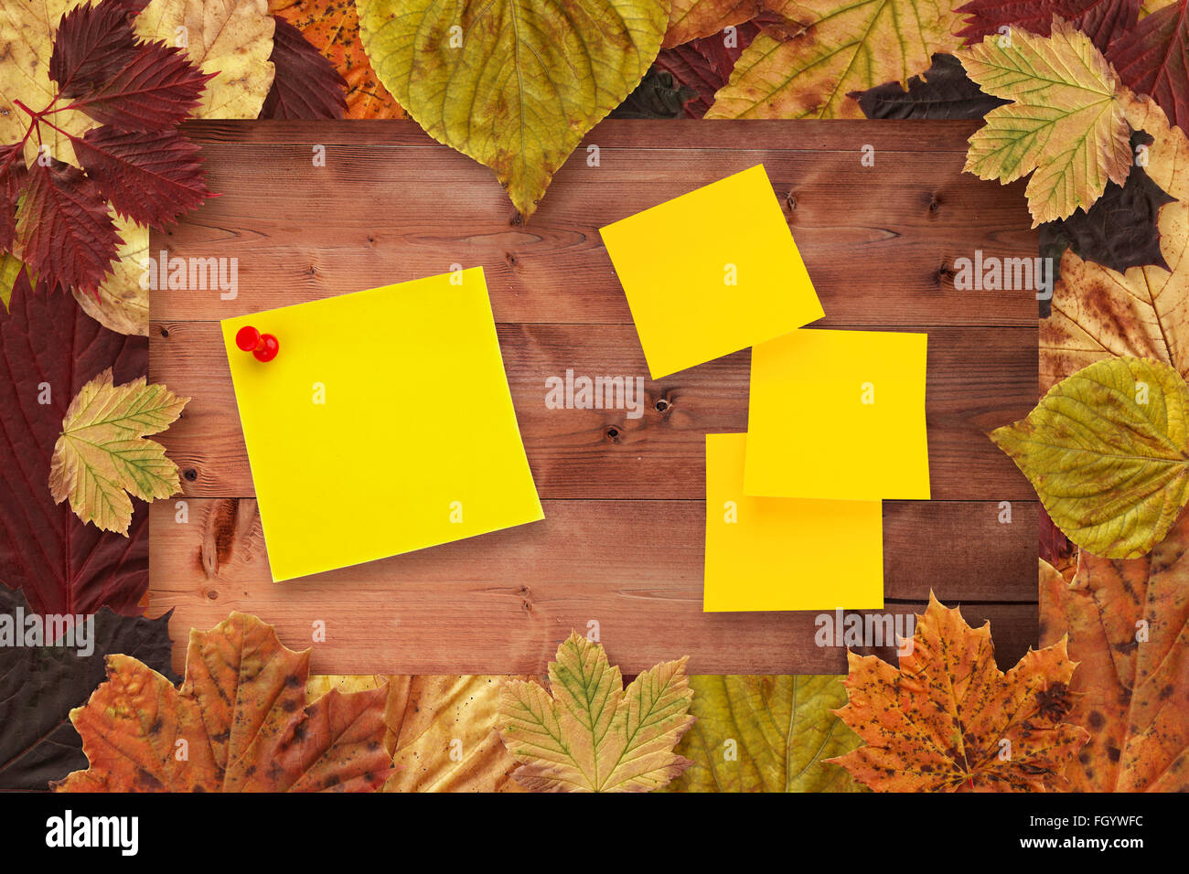 Composite image of sticky note Stock Photo