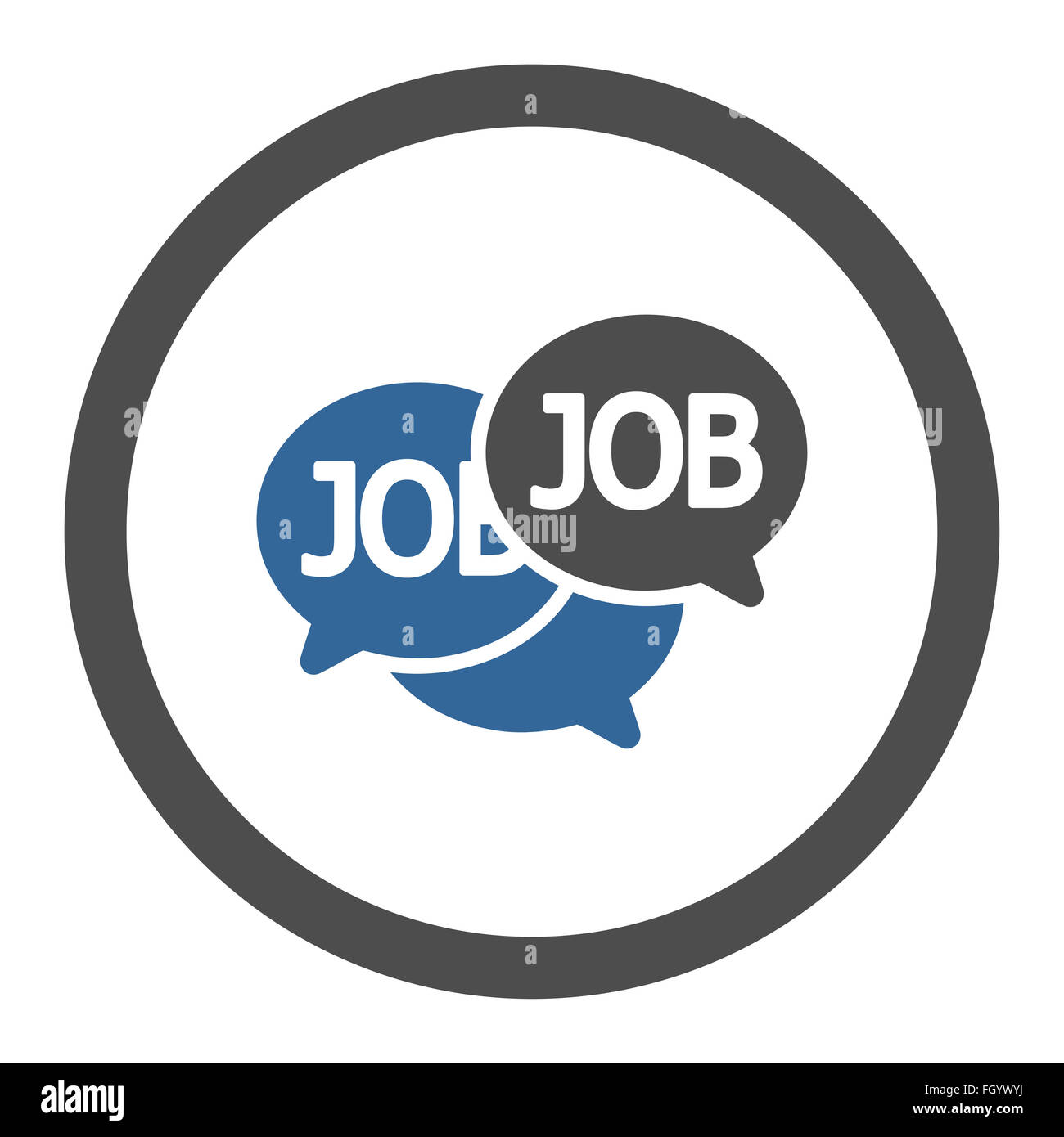 Labor Market icon Stock Photo - Alamy