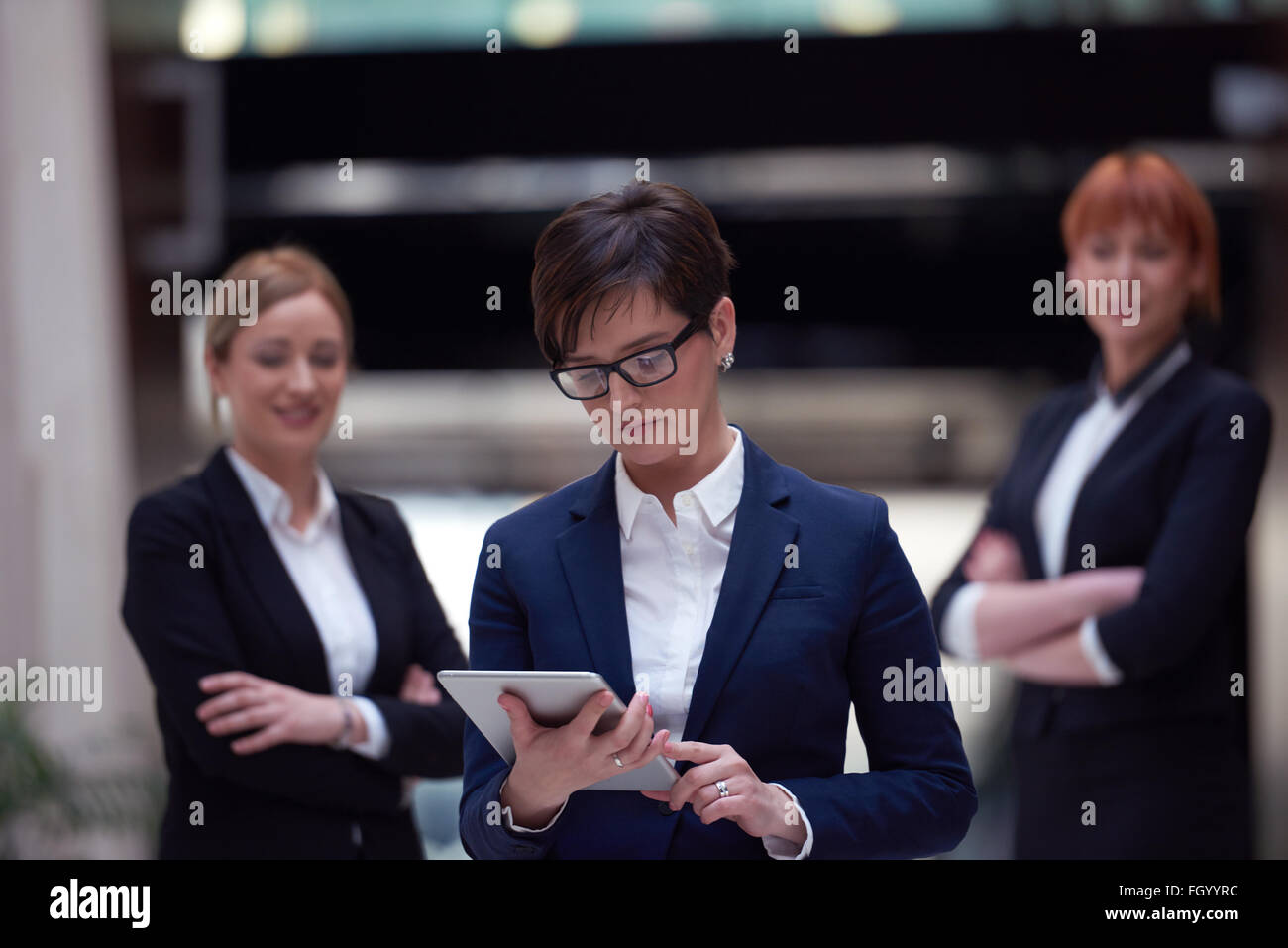 business woman team Stock Photo - Alamy
