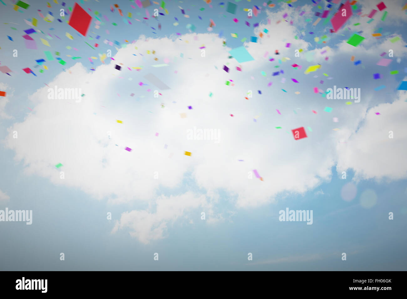 Composite image of flying colours Stock Photo - Alamy