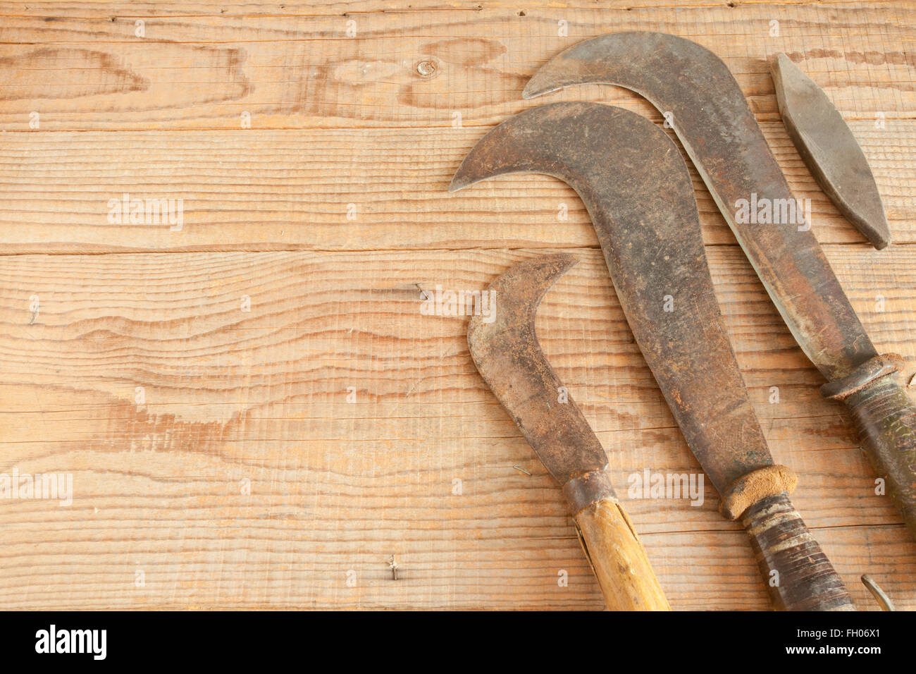 Billhooks hi-res stock photography and images - Alamy