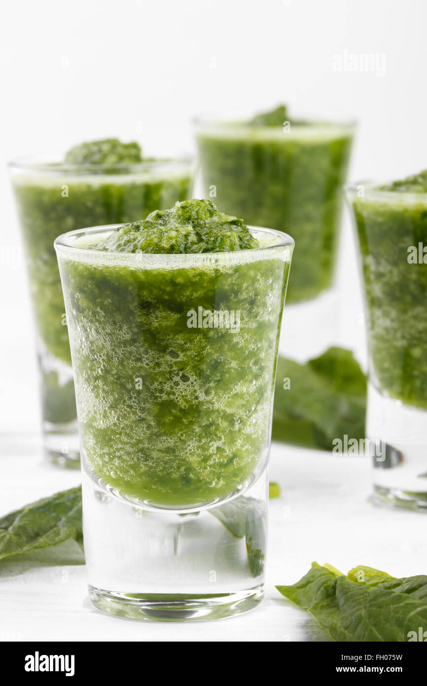 Healthy Green Smoothie With Spinach Stock Photo Alamy how-to-make-a-green-smoothie-infographic