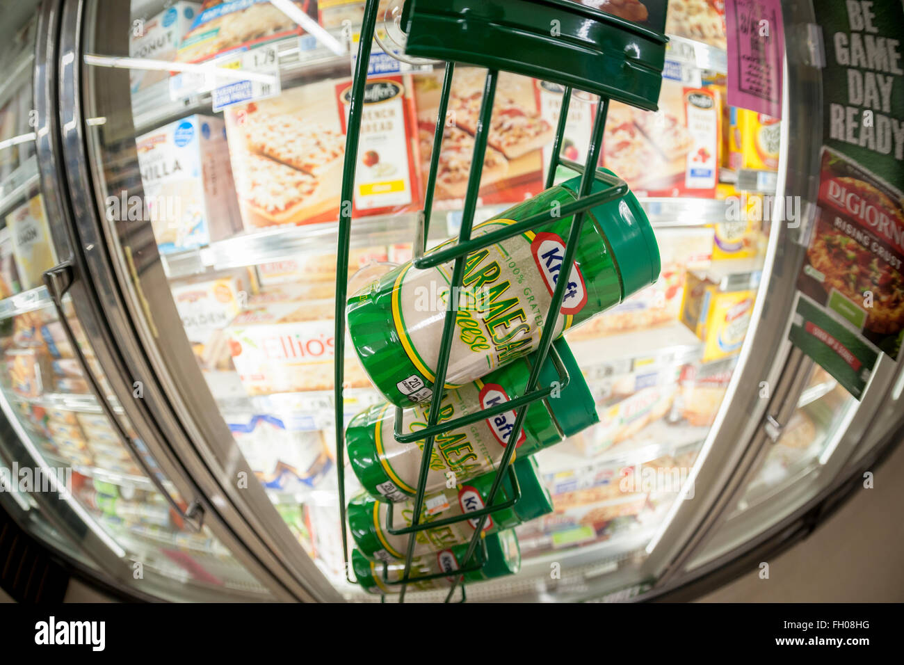 Kraft Parmesan Cheese brand in plastic shaker container. Prepared News  Photo - Getty Images