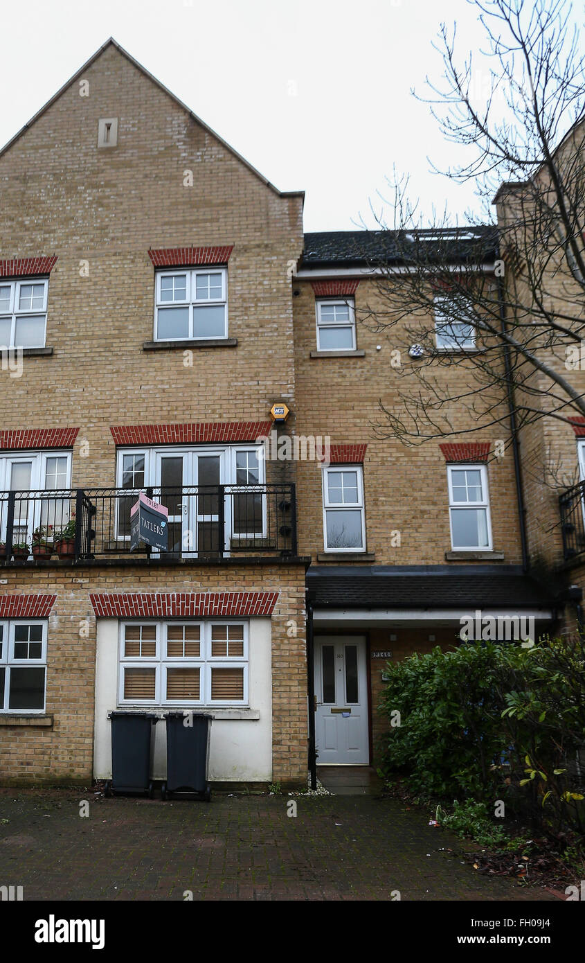 The former home of murdered Russian spy Alexander Litvinenko in Muswell