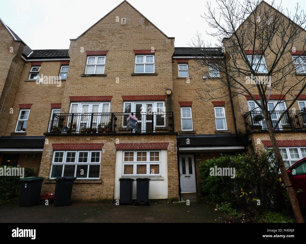 The former home of murdered Russian spy Alexander Litvinenko in Muswell