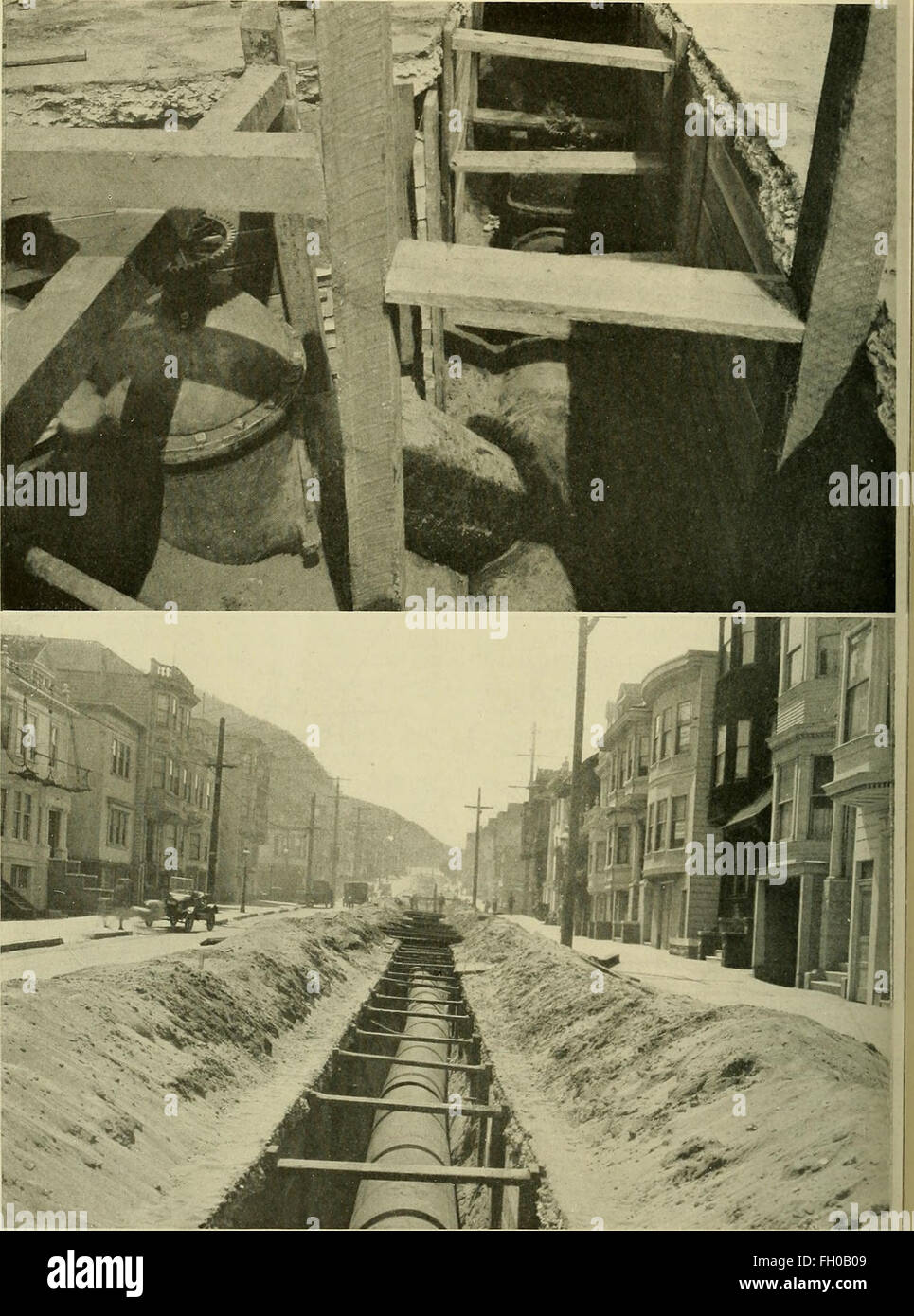 This 1925 report examines the water supply system of San Francisco ...