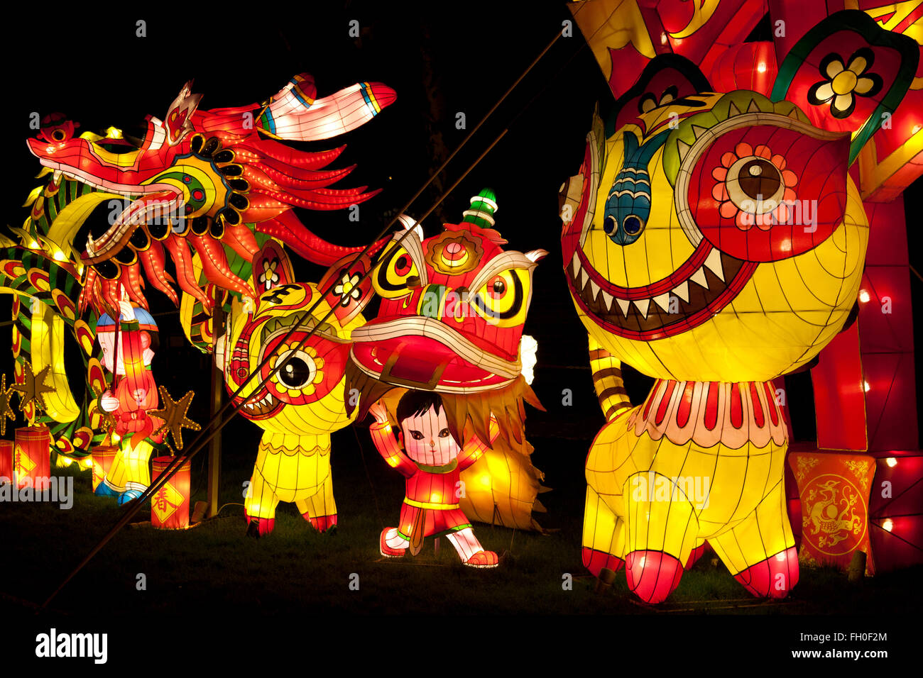 The Magical Lantern Festival Chiswick Park, Burlington Lane, Chiswick