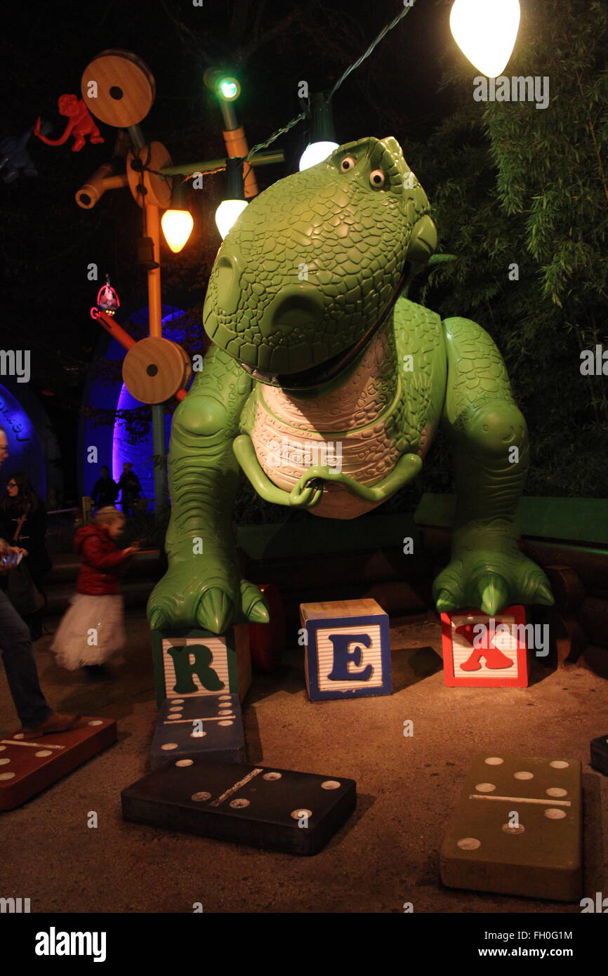 Disneyland Paris Toy story Stock Photo Alamy