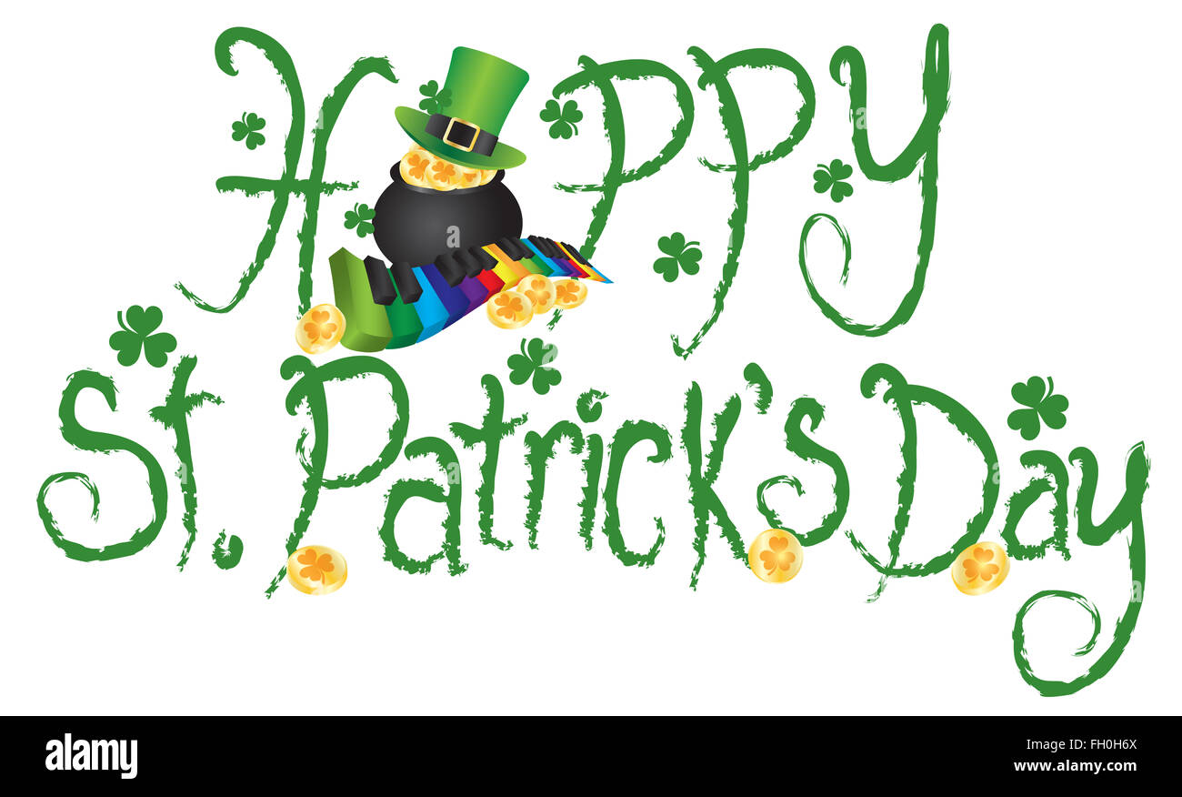 happy st patricks day rainbow