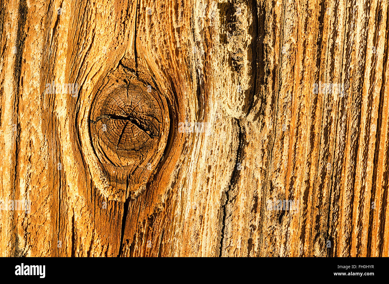 Rustic Wood Plank Grain Knot Stock Photos & Rustic Wood Plank Grain