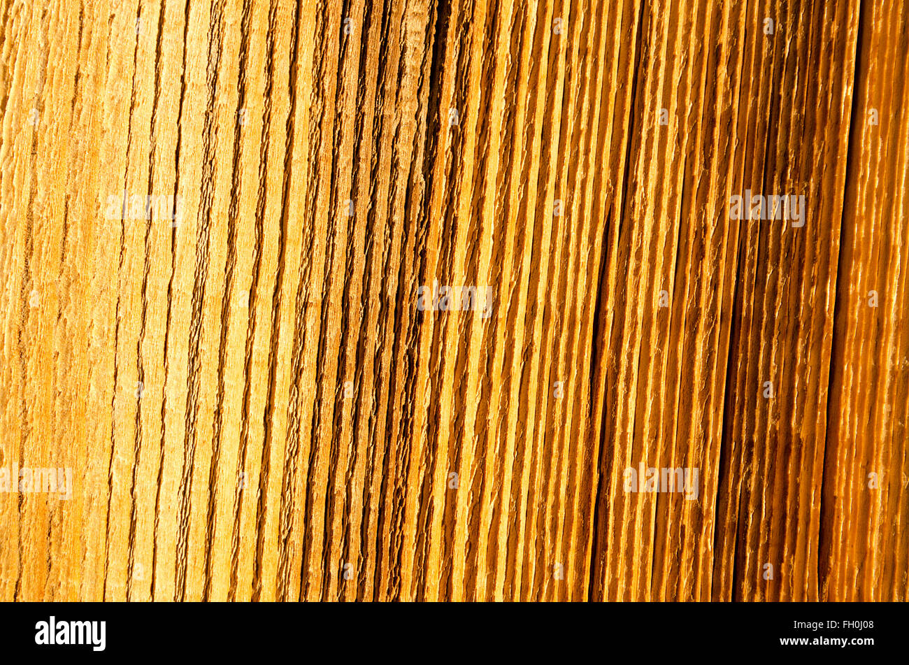 Golden wood grain of a weathered plank. Course grain Stock Photo Alamy