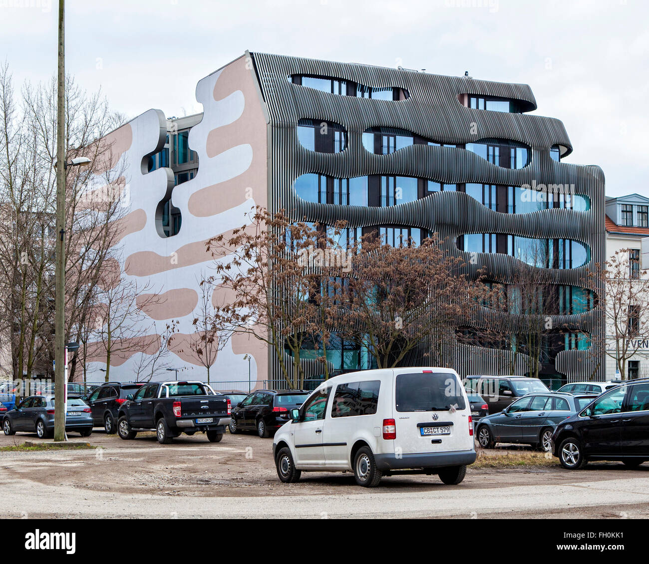 Property development group Euroboden's unique curvy apartment building 