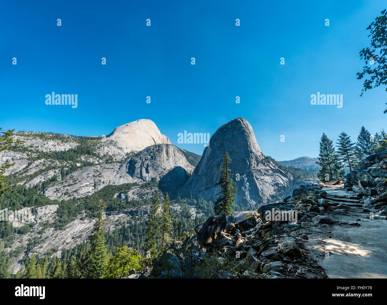 Liberty Cap, Yosemite National Park, California, USA, North America Stock Photo
