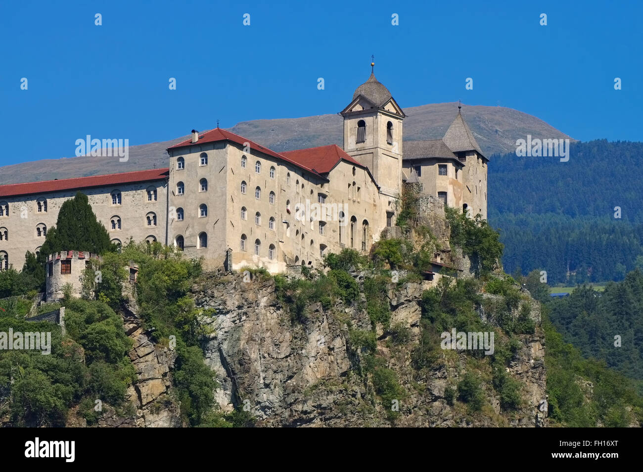 Kloster Saeben in Südtirol - Saeben Abbey in Alto Adige Stock Photo