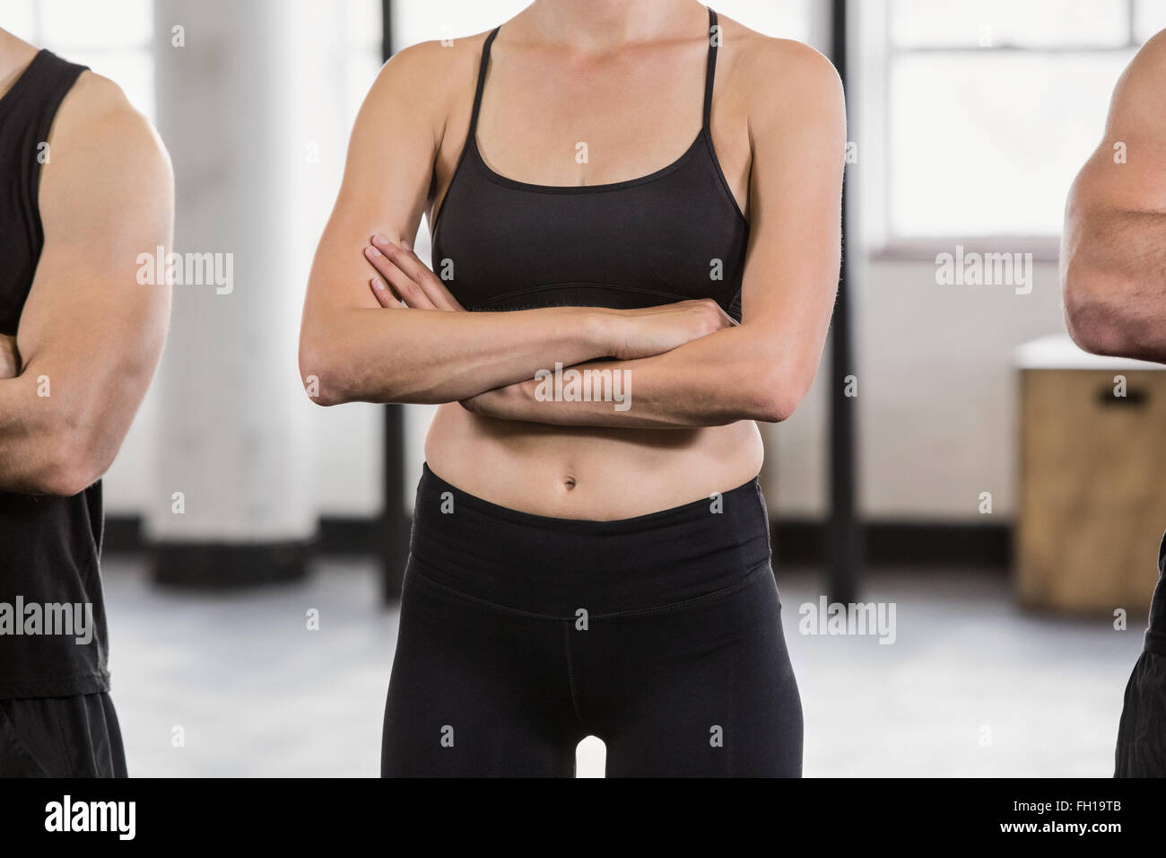 Midsection woman arms crossed hi-res stock photography and images - Alamy