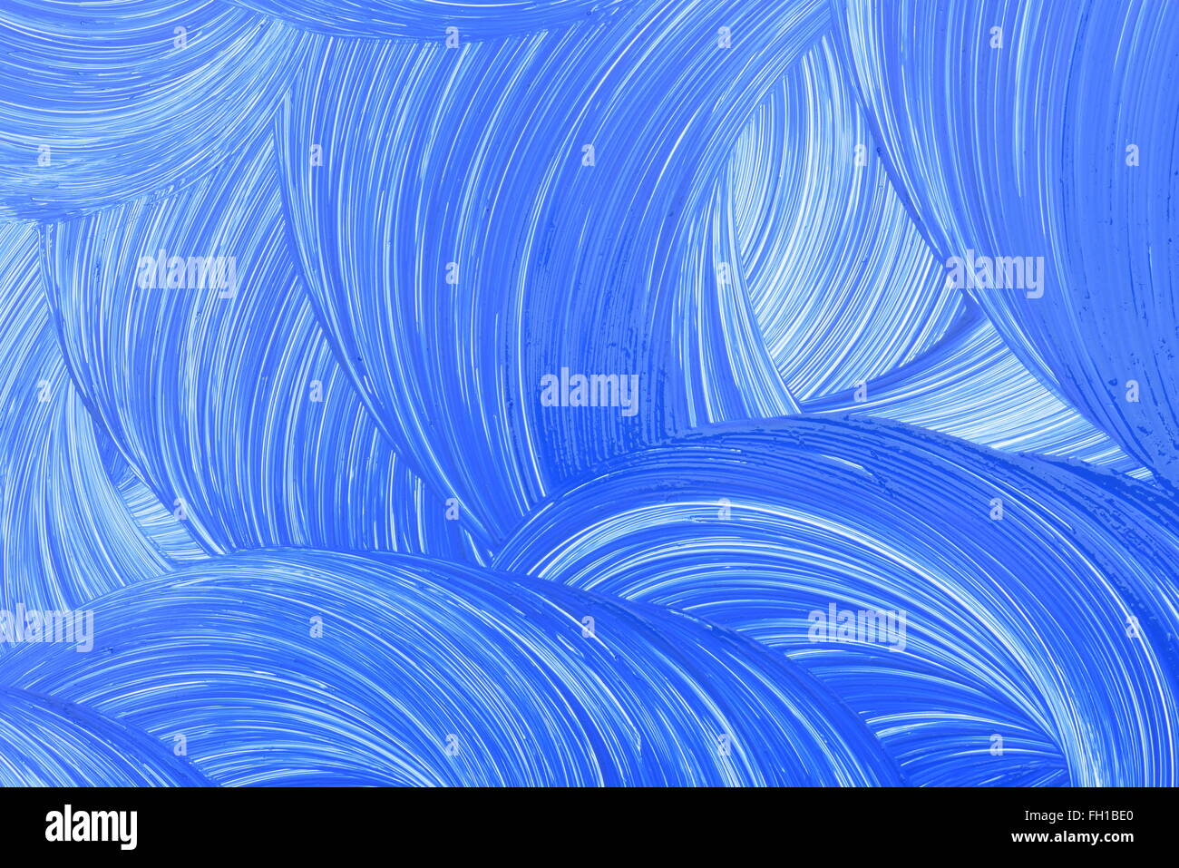 Background surface painted blue paint Stock Photo