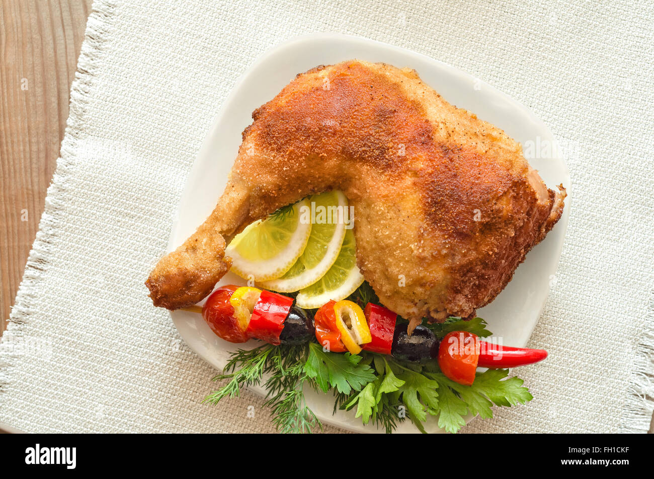 Traditional roast chicken hires stock photography and images Alamy